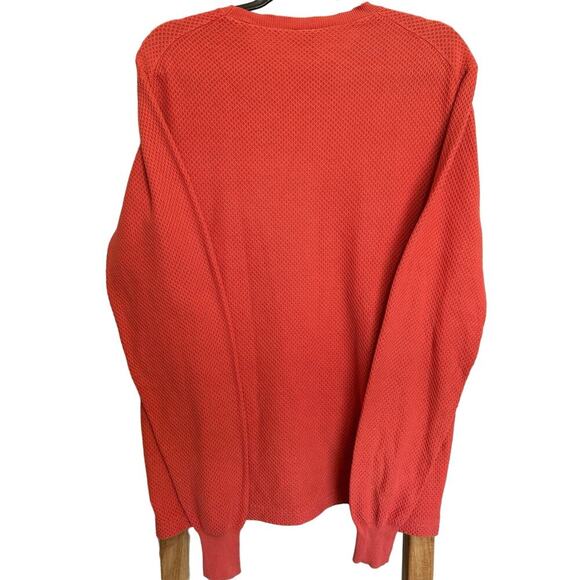 Aspesi Waffle Knitwear Sweatshirt Sweater Pullover Sweater Pink Size Large - Picture 4 of 8